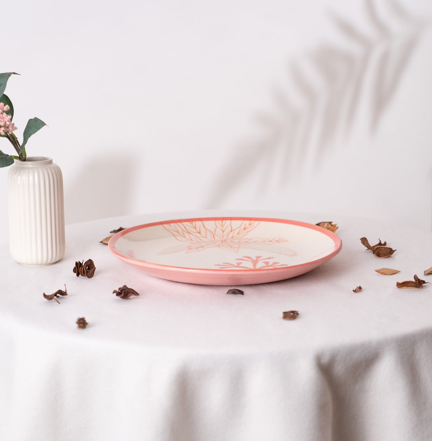 Blush & Briar Hand Painted Dinner Plate