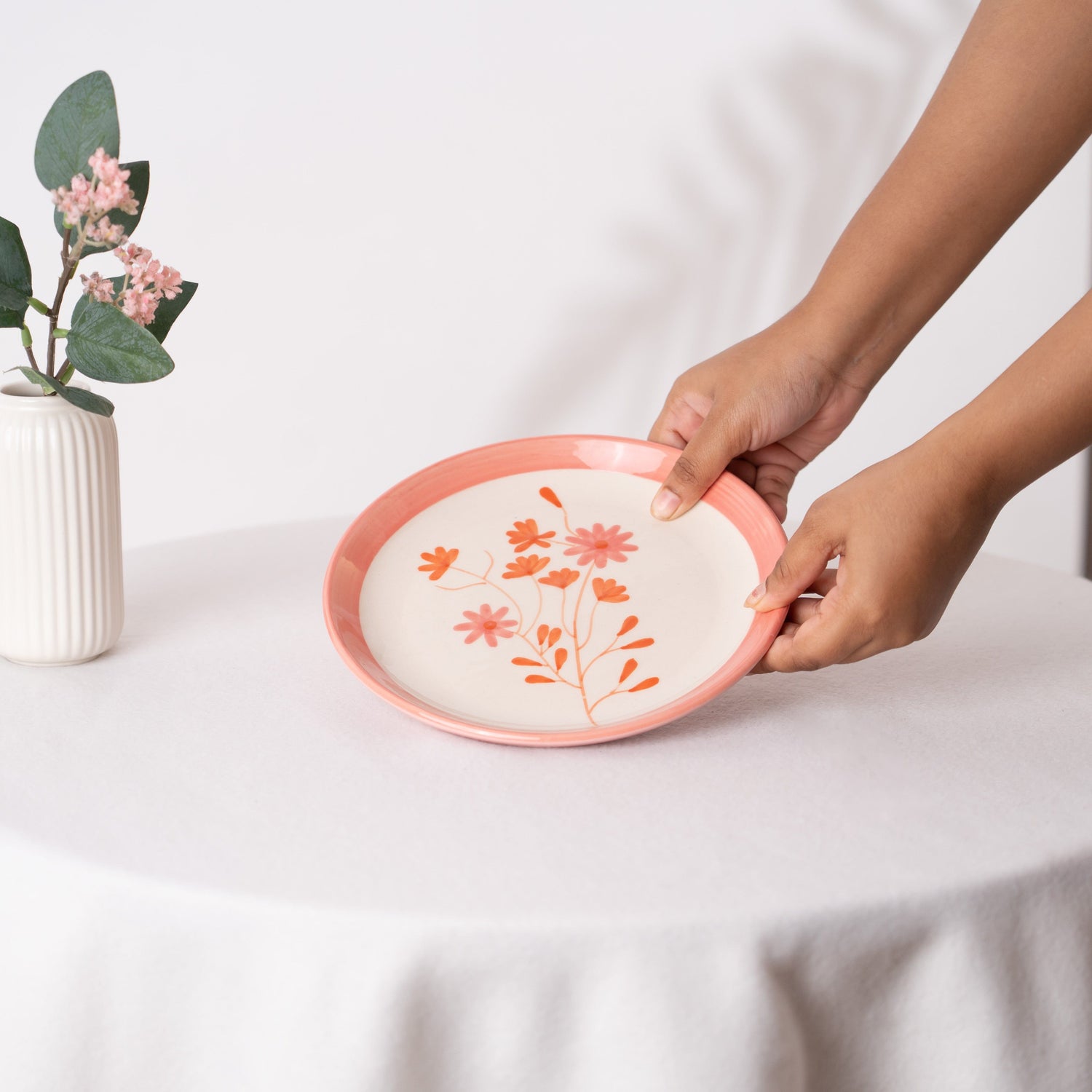 Blush & Briar Hand Painted Side Plate
