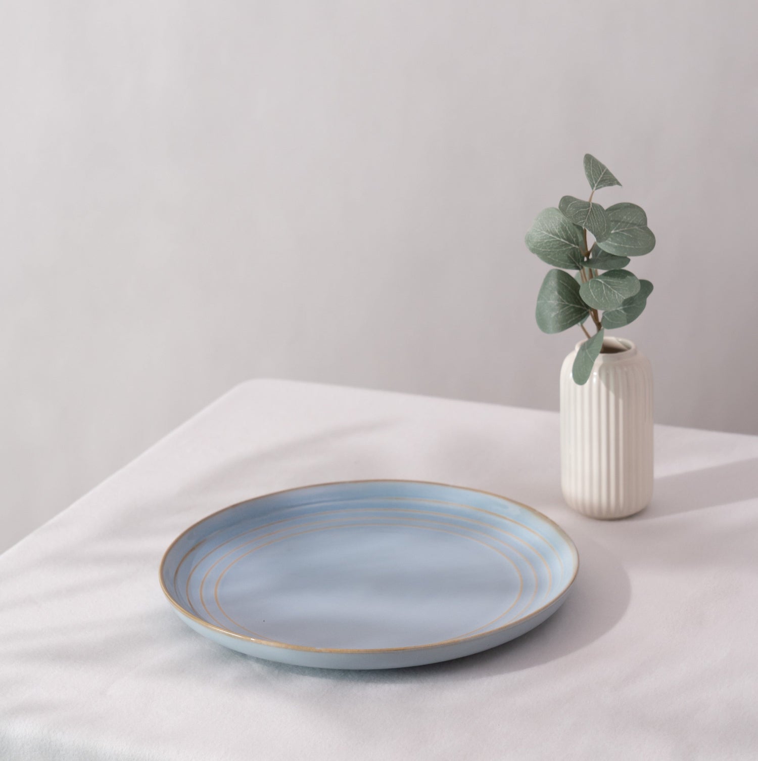 Nimbus Clay Dinner Plate- Sky Blue