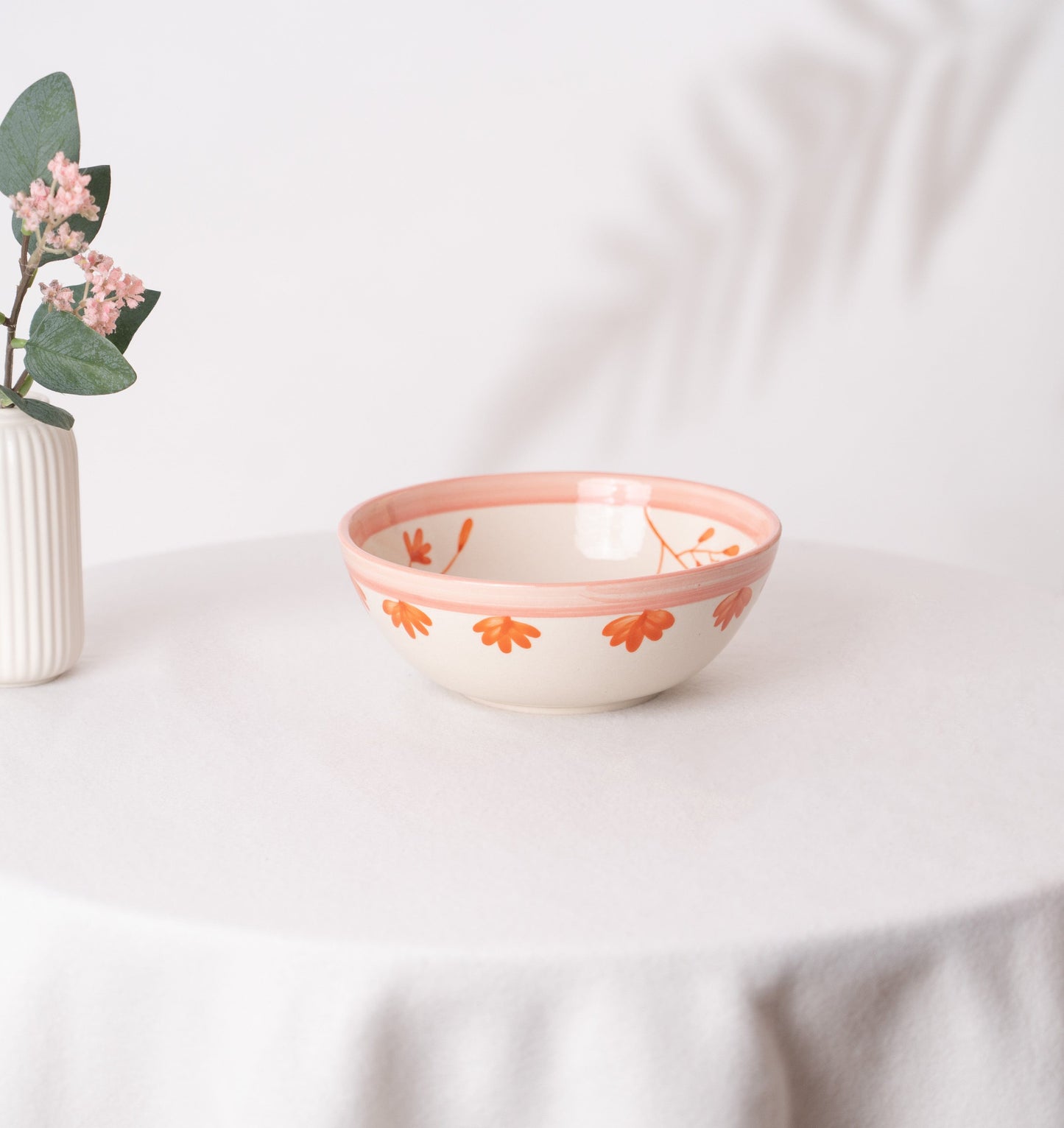 Blush & Briar Handpainted Serving Medium Bowl