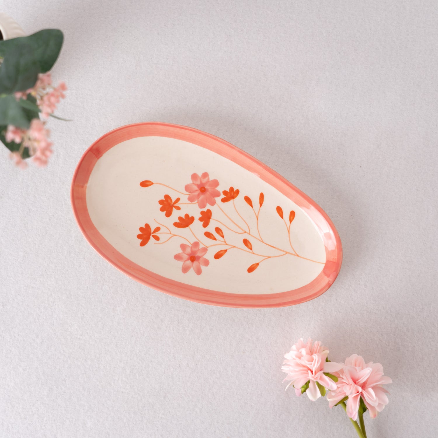 Blush & Briar Hand Painted Platter