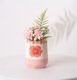 Blush & Briar Handpainted Vase