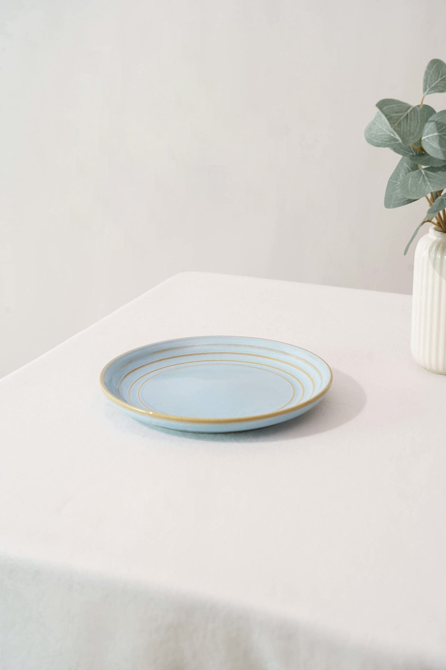 Nimbus Clay Side Plate- Sky Blue