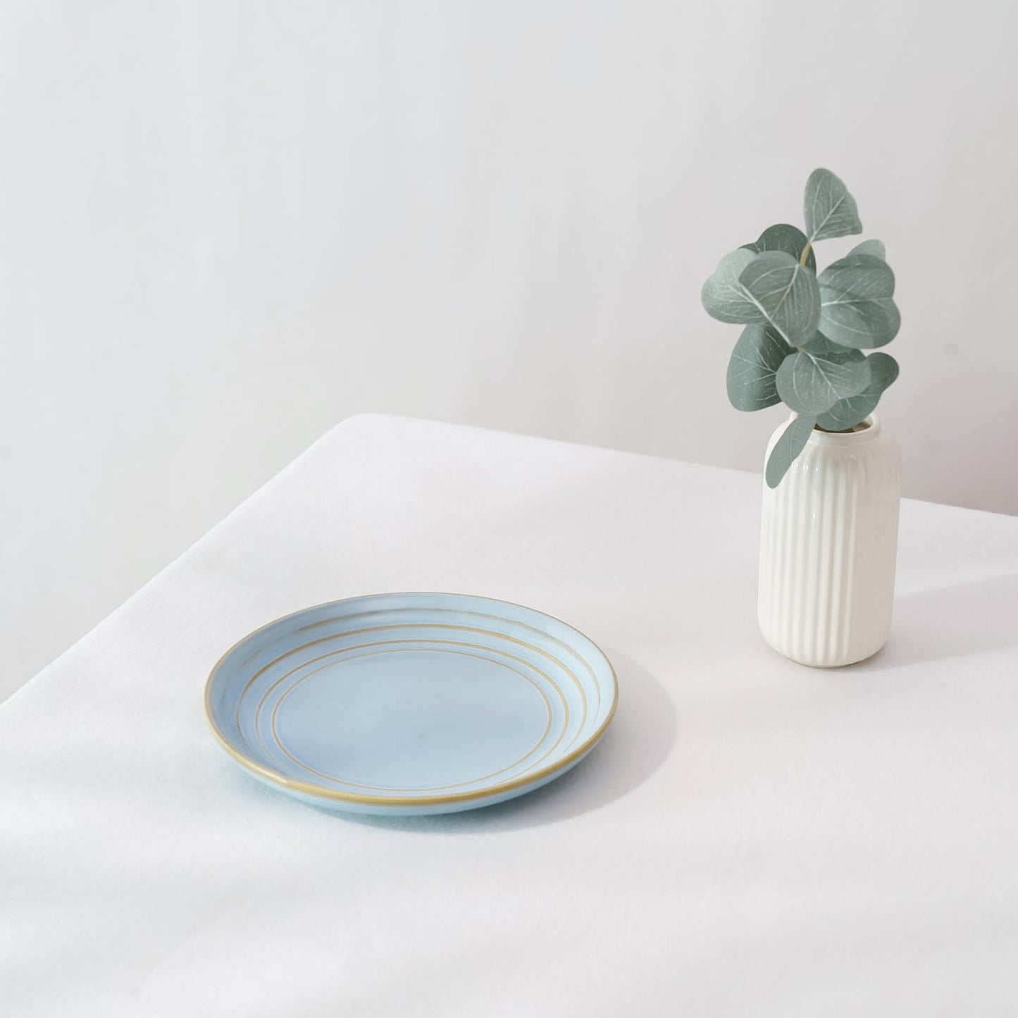 Nimbus Clay Side Plate- Sky Blue