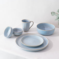 Nimbus Clay Dinner Plate- Sky Blue - Dinner Plate | haus & kinder