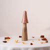 Blush Mushroom Centerpiece- Pink & Brown