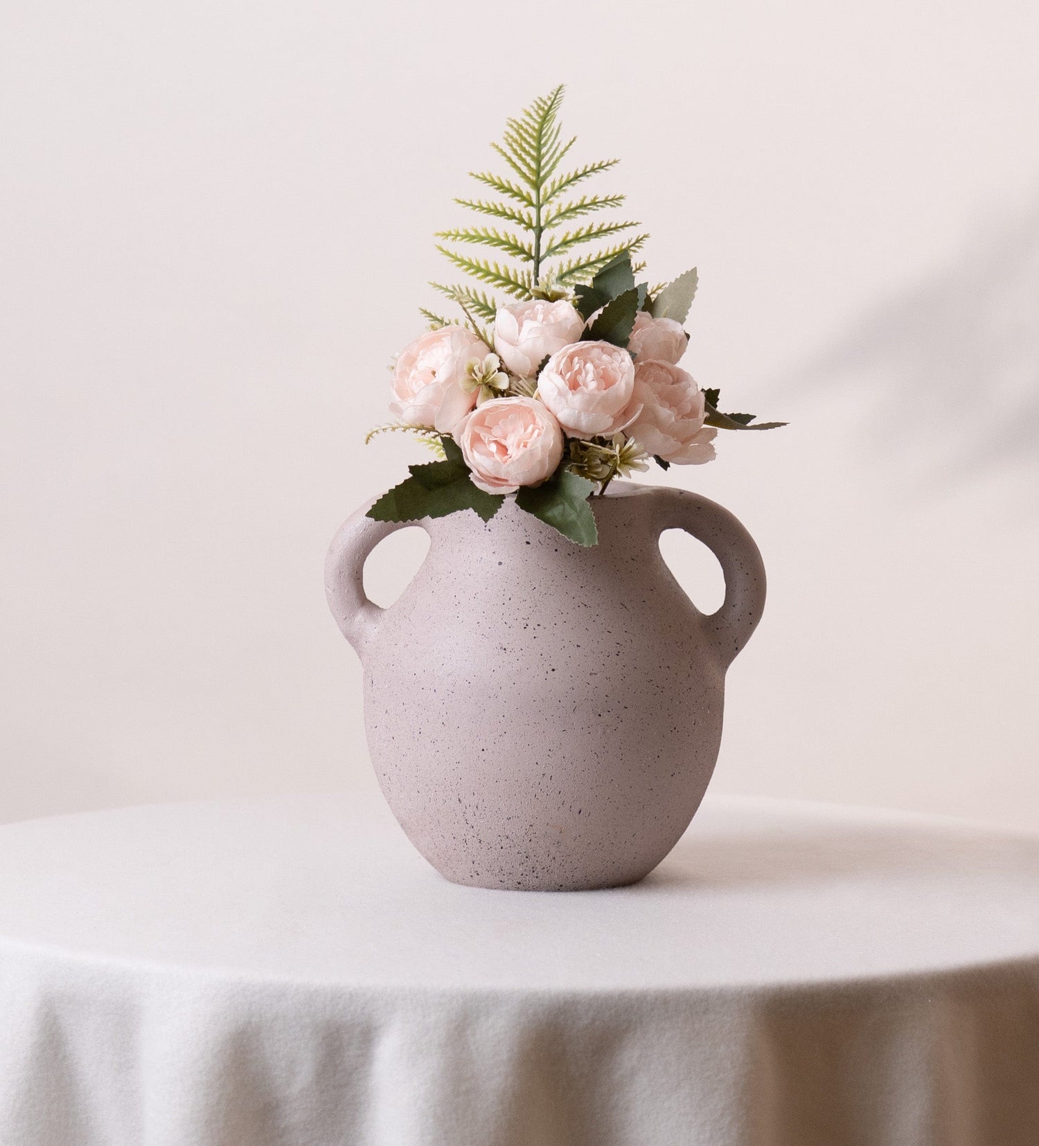Dune Earth Lilac Terracotta Vase