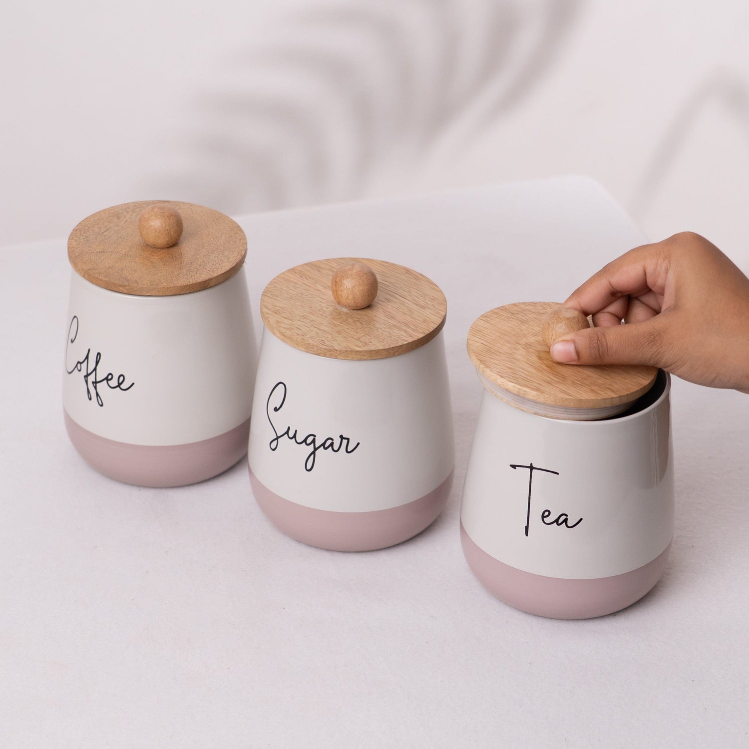 Gleam & Gather Tea Box- White & Blush