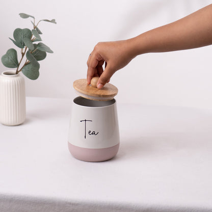 Gleam & Gather Tea Box- White & Blush