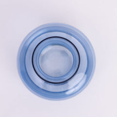 Sky Orb Glass Vase- Blue - Vase | haus & kinder