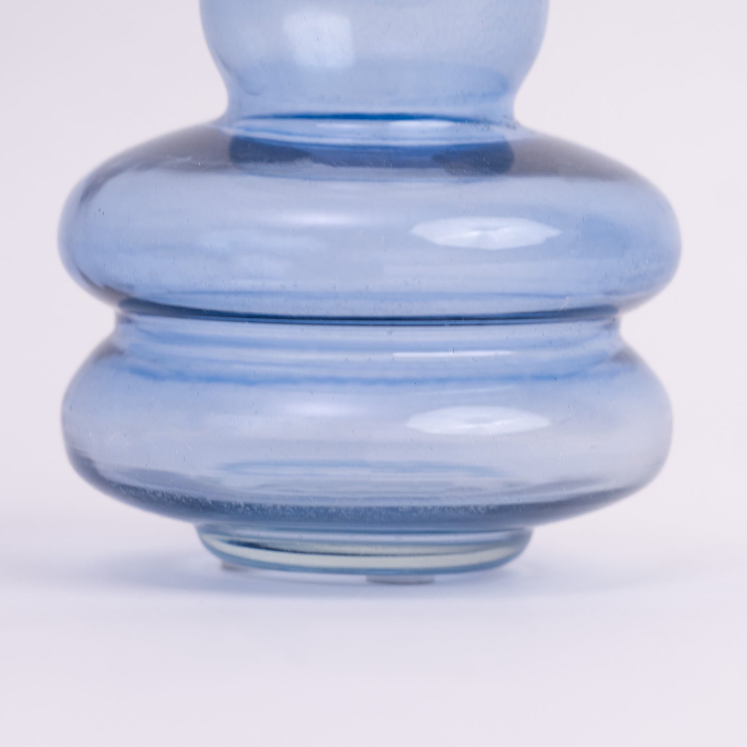Sky Orb Glass Vase- Blue