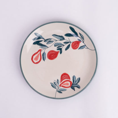 Fabled Fid Hand Painted Side Plate