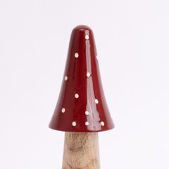 Scarlet Mushroom Centerpiece- Red & Brown - Centerpiece | haus & kinder