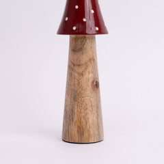 Scarlet Mushroom Centerpiece- Red & Brown - Centerpiece | haus & kinder