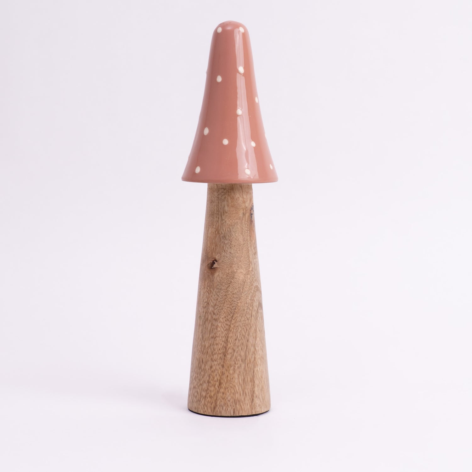 Blush Mushroom Centerpiece- Pink & Brown