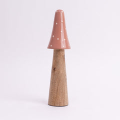 Blush Mushroom Centerpiece- Pink & Brown - Centerpiece | haus & kinder