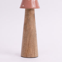 Blush Mushroom Centerpiece- Pink & Brown - Centerpiece | haus & kinder