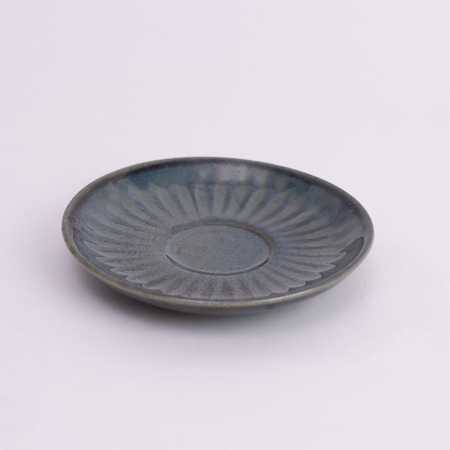 Noble Blue Ceramic Cup & Saucer- Blue