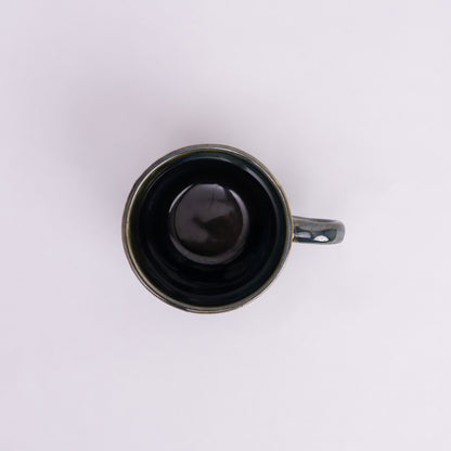 Noble Blue Ceramic Cup & Saucer- Blue