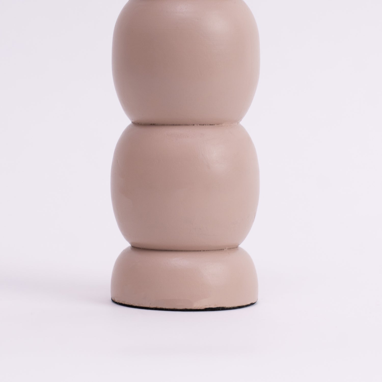 Vivid Glow Candle Holder- Peach, Aqua, Mauve Set of 3