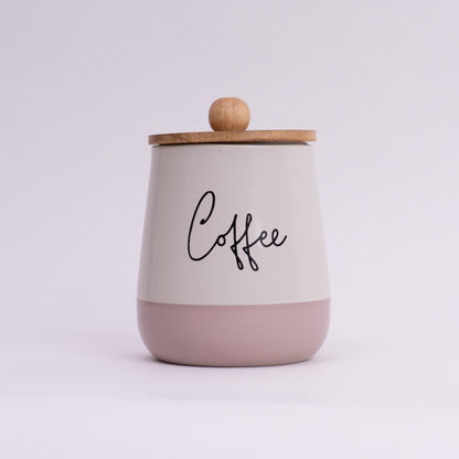 Gleam & Gather Coffee Box- White & Blush