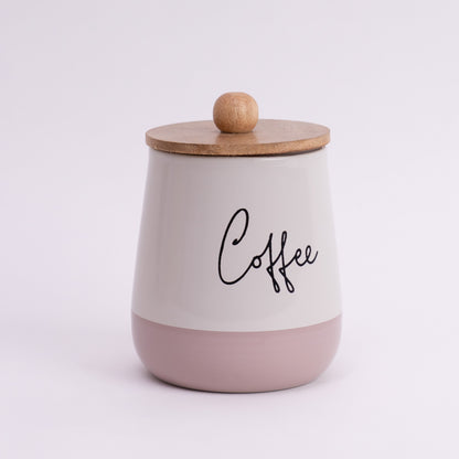 Gleam & Gather Coffee Box- White & Blush