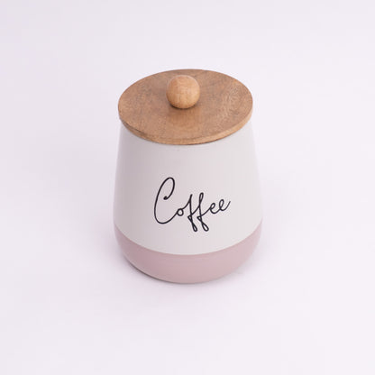 Gleam & Gather Coffee Box- White & Blush