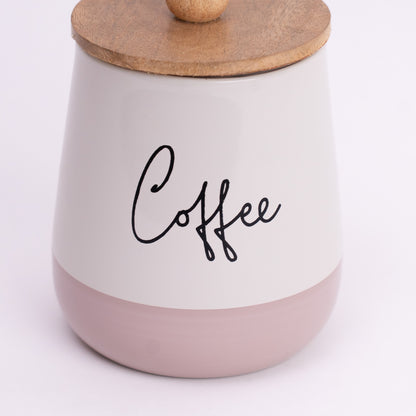 Gleam & Gather Coffee Box- White & Blush