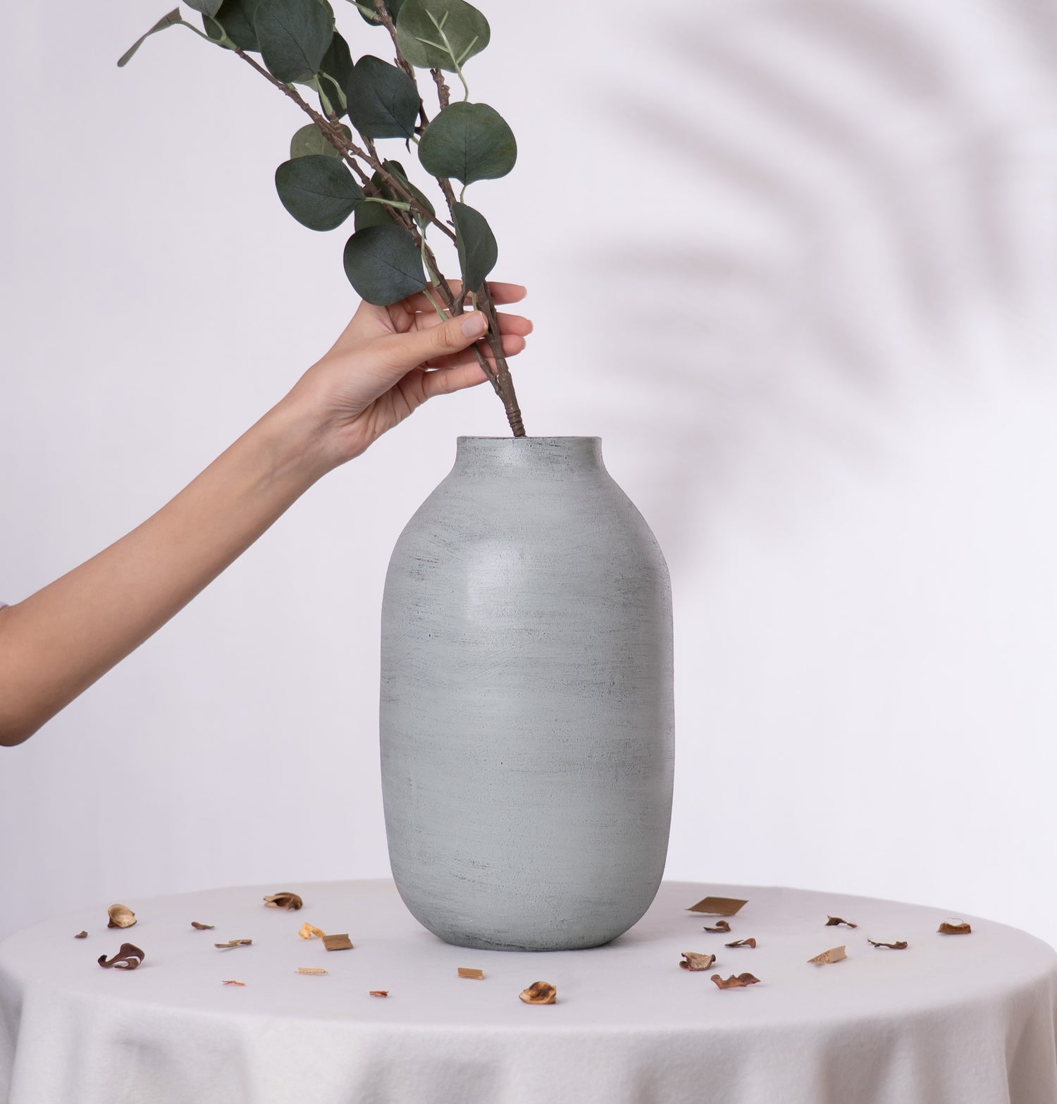 Ocean Earth Terracotta Vase- Mint