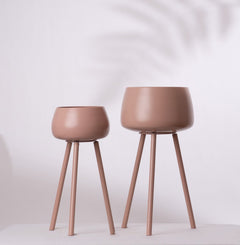 Claystone Planter Small- Blush - Planter | haus & kinder