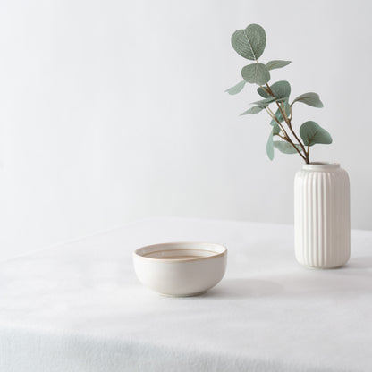 Vanilla Dust Small Bowl- Ivory set of 2