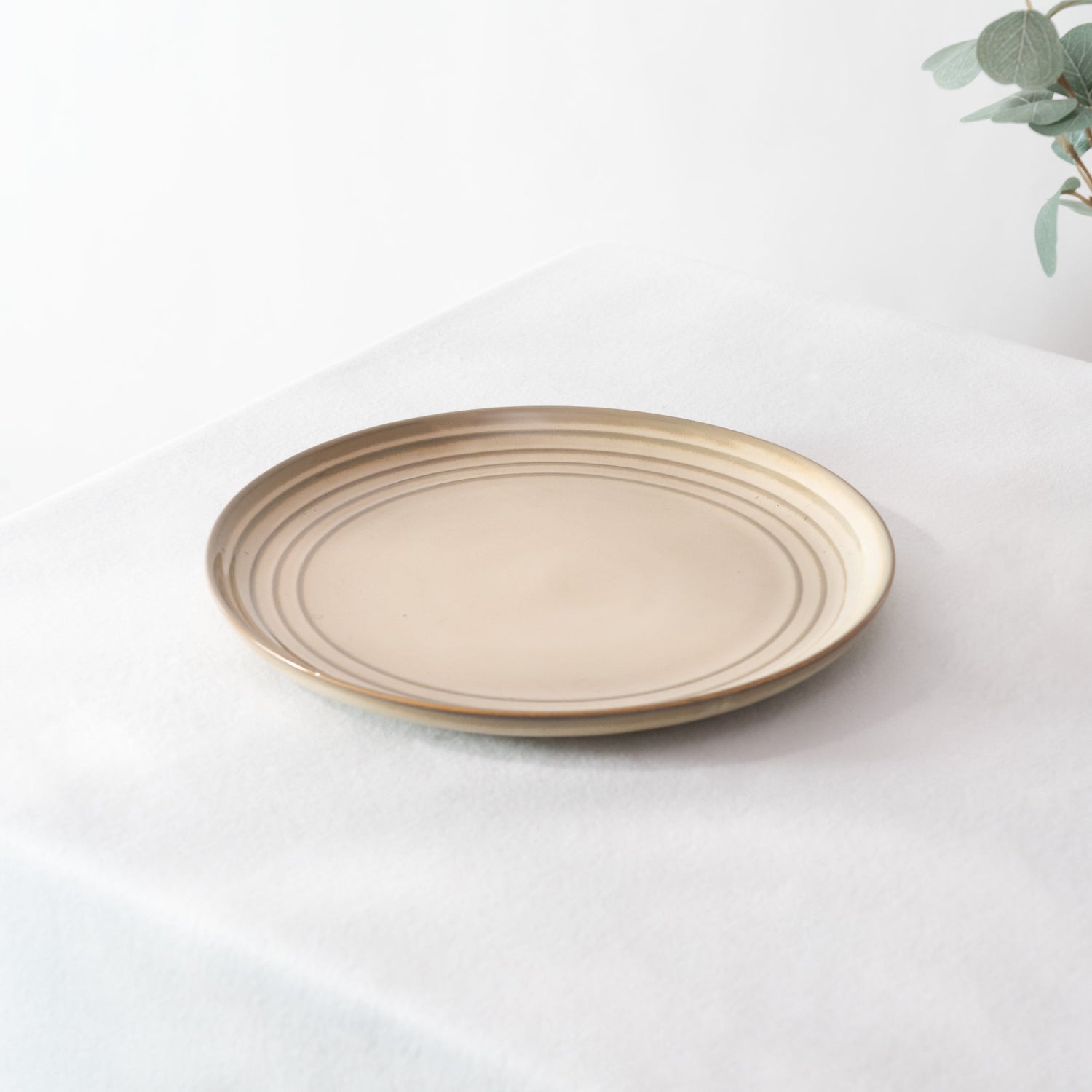 Drift Clay Dinner Plate- Beige