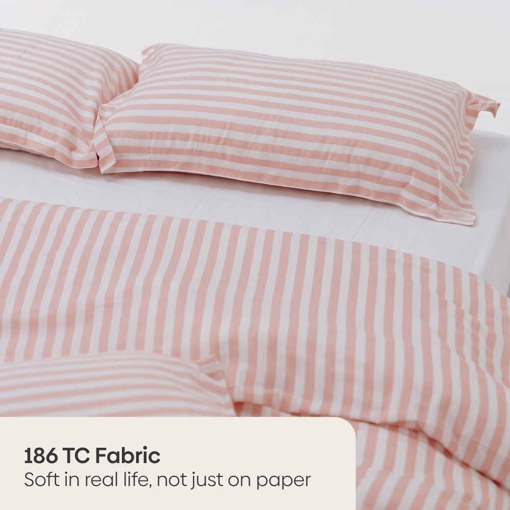 Momoiro Stripe Duvet Cover Set - Duvet Cover | haus & kinder