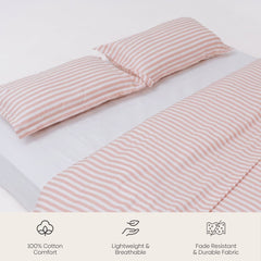 Momoiro Stripe Duvet Cover Set - Duvet Cover | haus & kinder