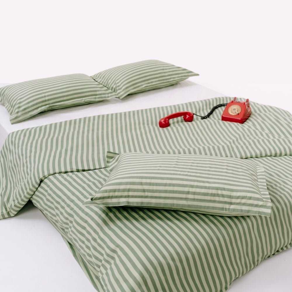 Tokiwairo Stripe Duvet Cover Set - Duvet Cover | haus & kinder