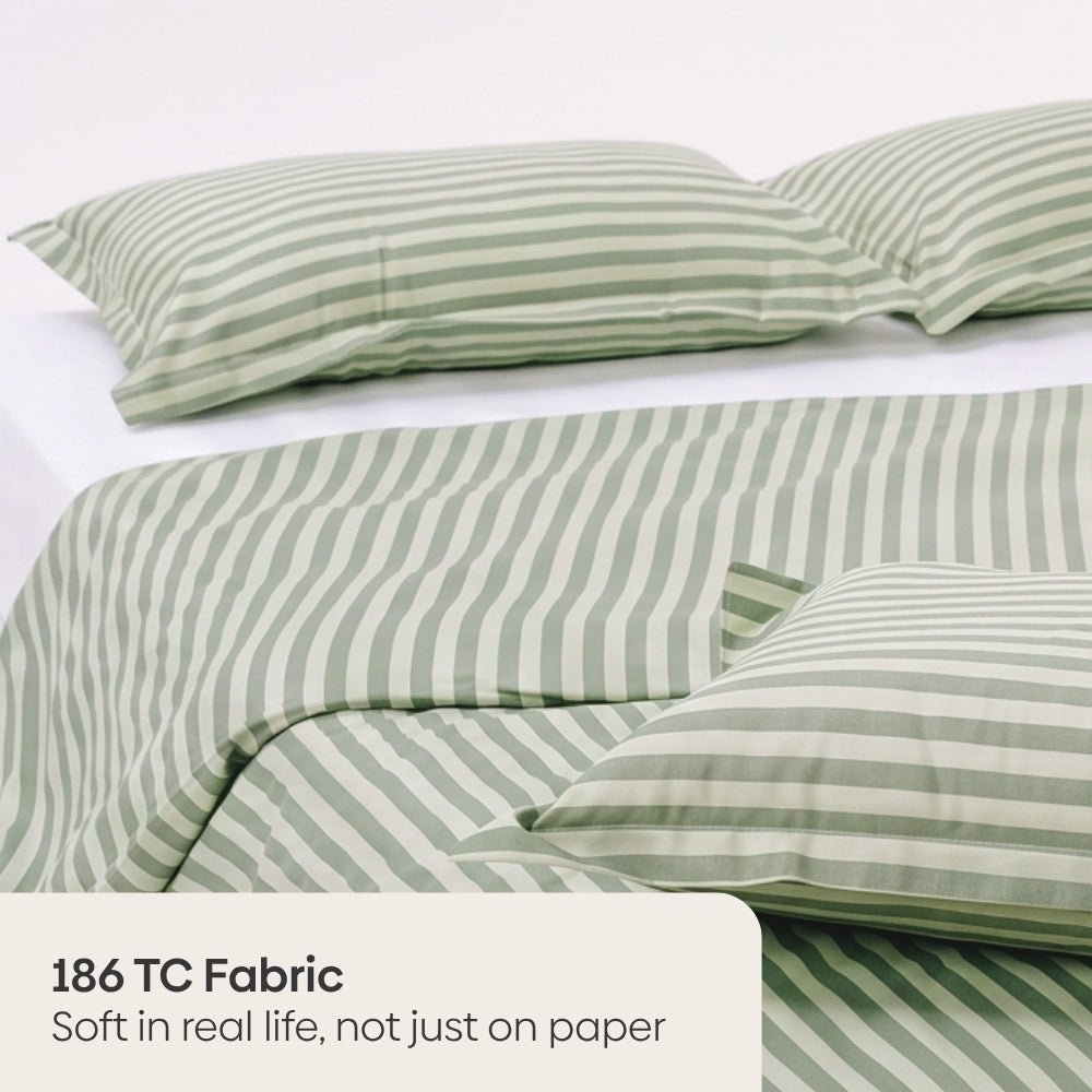 Tokiwairo Stripe Duvet Cover Set - Duvet Cover | haus & kinder