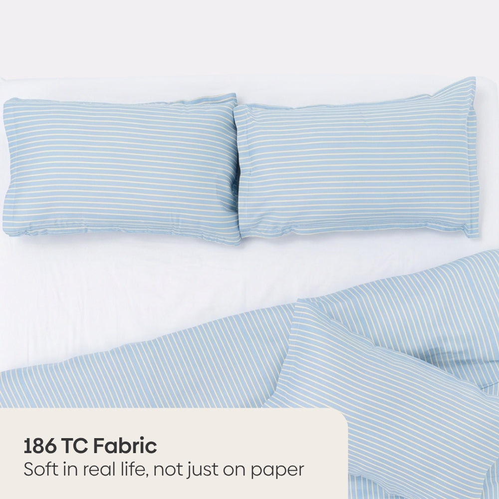Seiran Stripe Duvet Cover Set