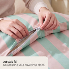 Nagomi Stripe Duvet Cover Set - Duvet Cover | haus & kinder
