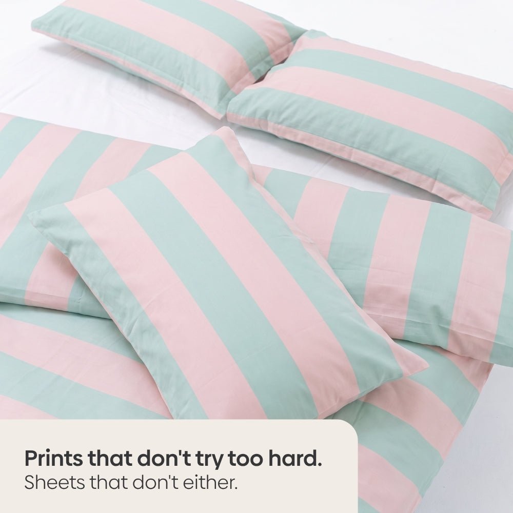 Nagomi Stripe Duvet Cover Set - Duvet Cover | haus & kinder