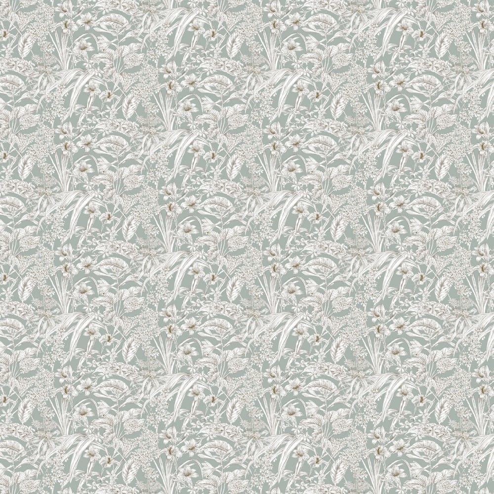 Emerald Jungle 100% Cotton King Bedsheet, 144 TC