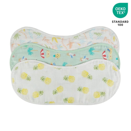 Tropical Twist : Pack of 3 Burp Cloth
