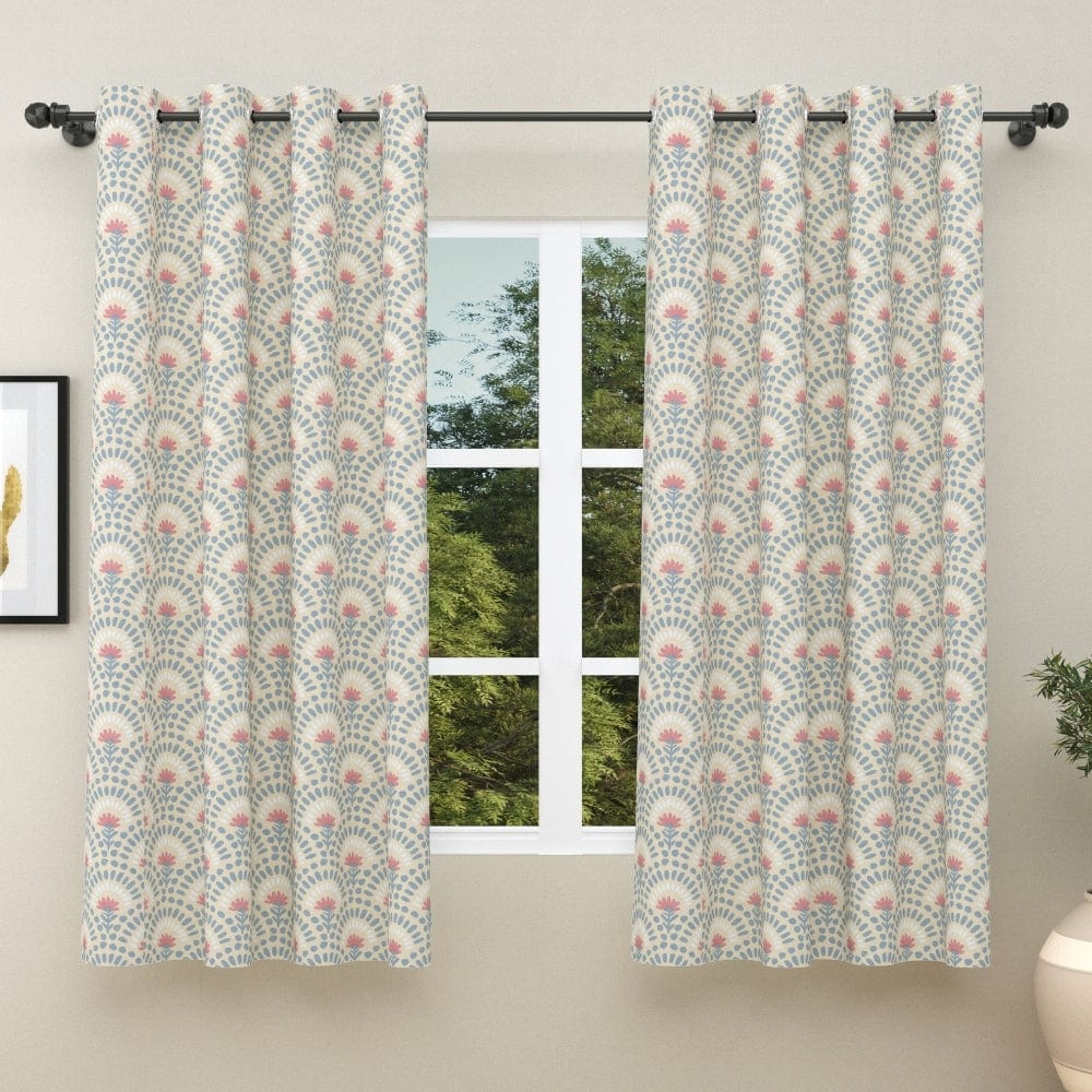 Floral Archway Curtain Set