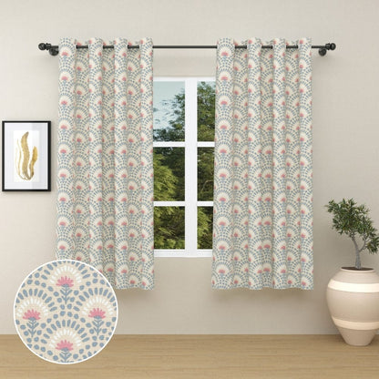 Floral Archway Curtain Set