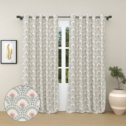 Floral Archway Curtain Set