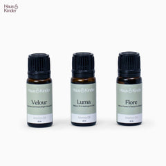 Velour, Luma & Flore Aroma Oil Pack of 3 (10 ml each) - Room Spray | haus & kinder