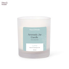 Luma Candle with White Frosted Jar 200 gm - Candles & Fragrances | haus & kinder