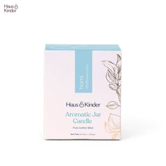 Nami Candle with White Frosted Jar 200 gm - Candles & Fragrances | haus & kinder
