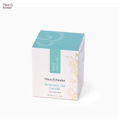 Nami Candle with White Frosted Jar 200 gm - Candles & Fragrances | haus & kinder