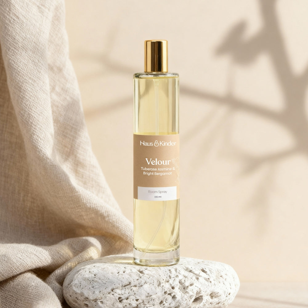 Velour Room Spray 100 ml (Tuberose Jasmine & Bright Bergamot)
