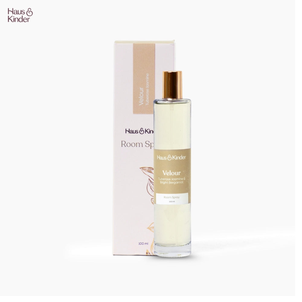 Velour Room Spray 100 ml (Tuberose Jasmine & Bright Bergamot)